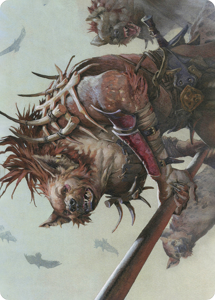 Gnoll Hunter // Gnoll Hunter  [Adventures in the Forgotten Realms Art Series] (Borderless) Foil