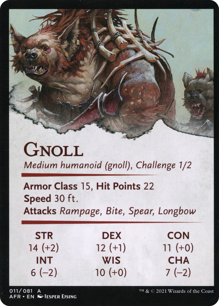 Gnoll Hunter // Gnoll Hunter  [Adventures in the Forgotten Realms Art Series] (Borderless)