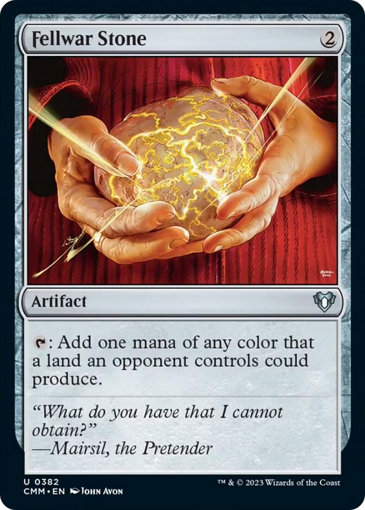 Fellwar Stone [Commander Masters] Foil
