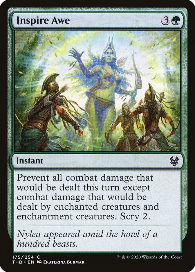 Inspire Awe [Theros Beyond Death] Foil