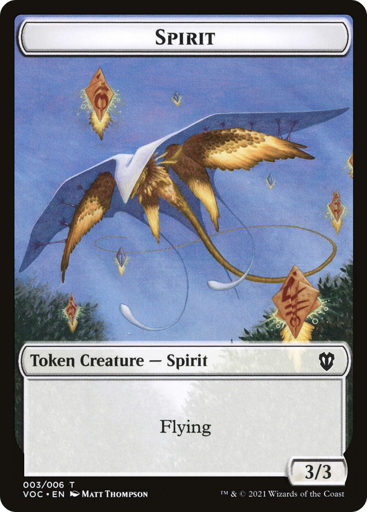 Spirit  [Crimson Vow Commander Tokens]