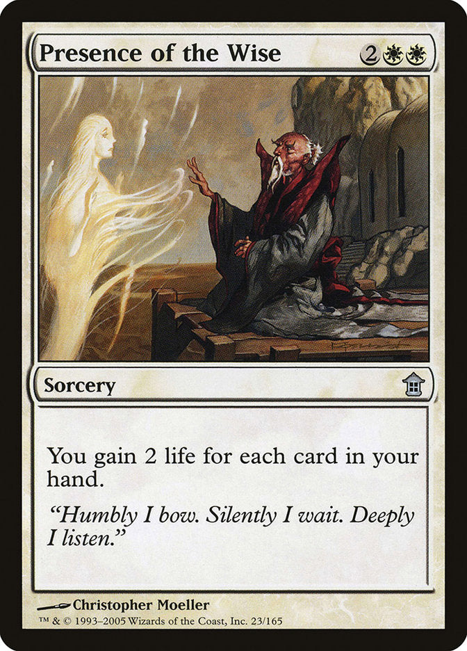 Presence of the Wise [Saviors of Kamigawa] Foil