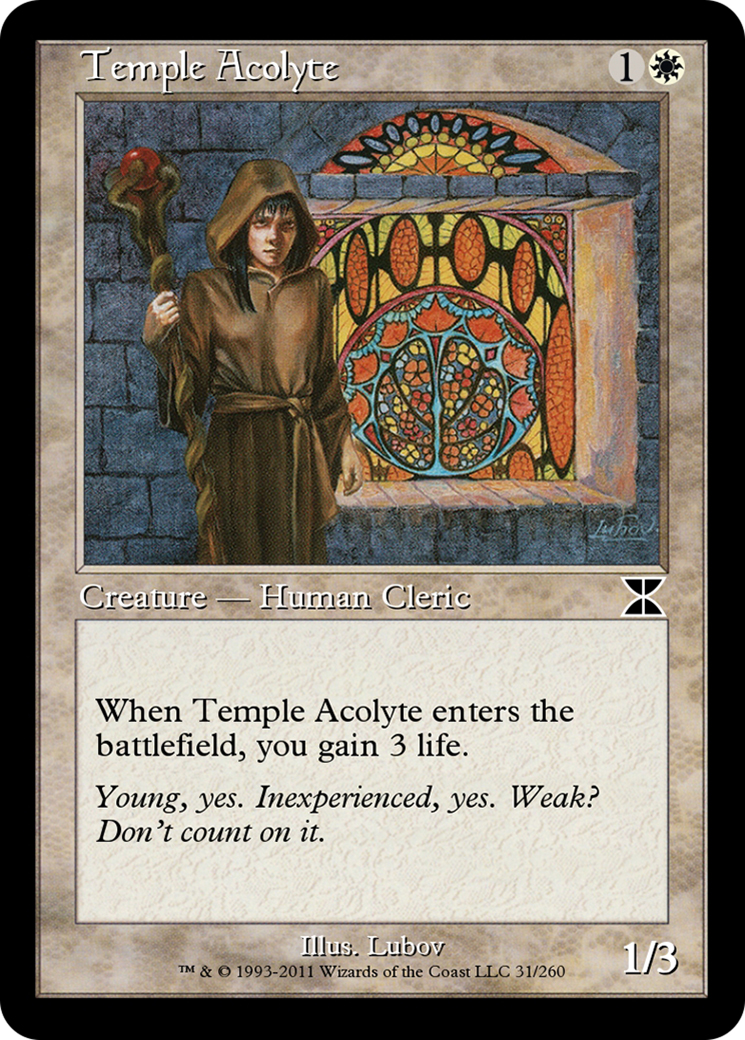 Temple Acolyte  [Masters Edition IV]