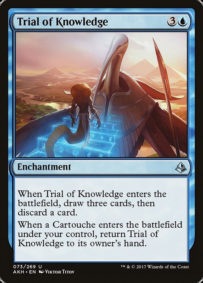 Trial of Knowledge [Amonkhet] Foil