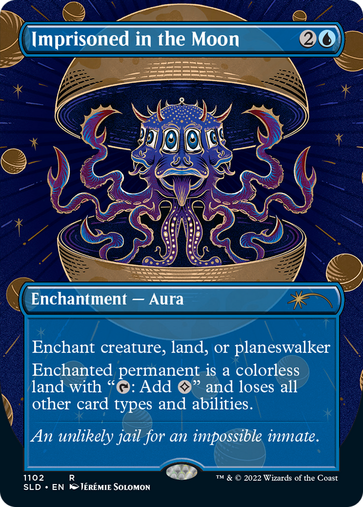 Imprisoned in the Moon (Borderless) [Secret Lair Drop Series] Foil