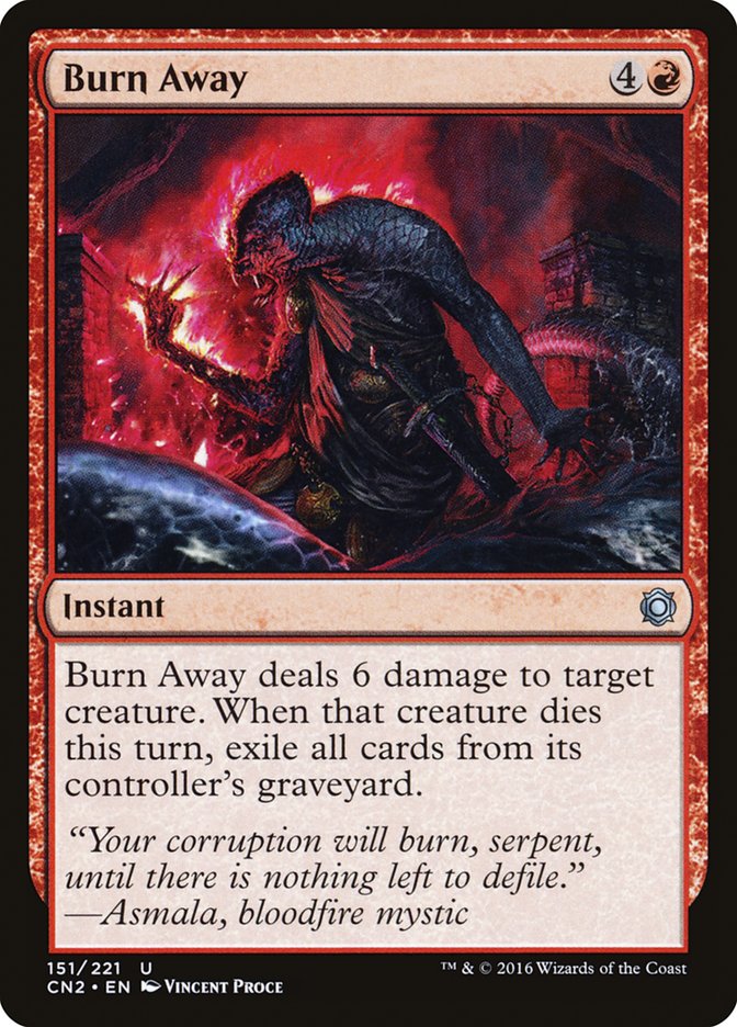 Burn Away [Conspiracy: Take the Crown] Foil