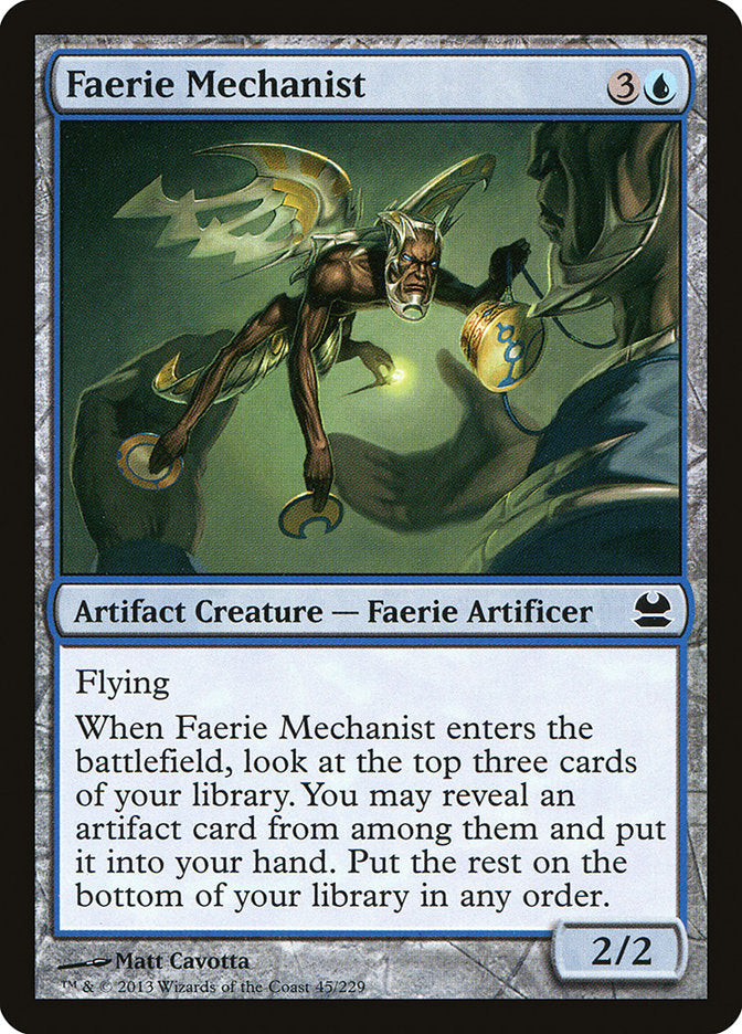 Faerie Mechanist [Modern Masters] Foil