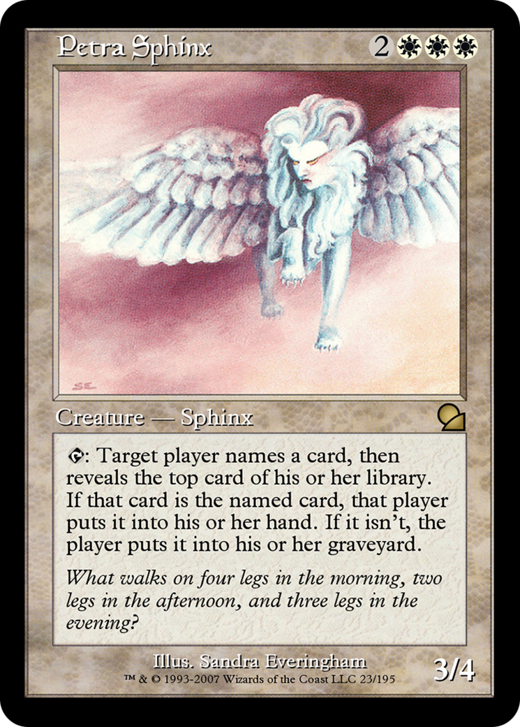 Petra Sphinx  [Masters Edition] Foil