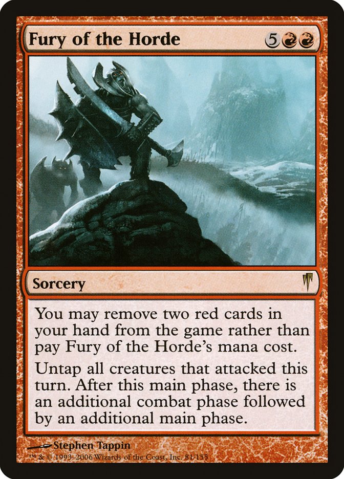Fury of the Horde [Coldsnap] Foil