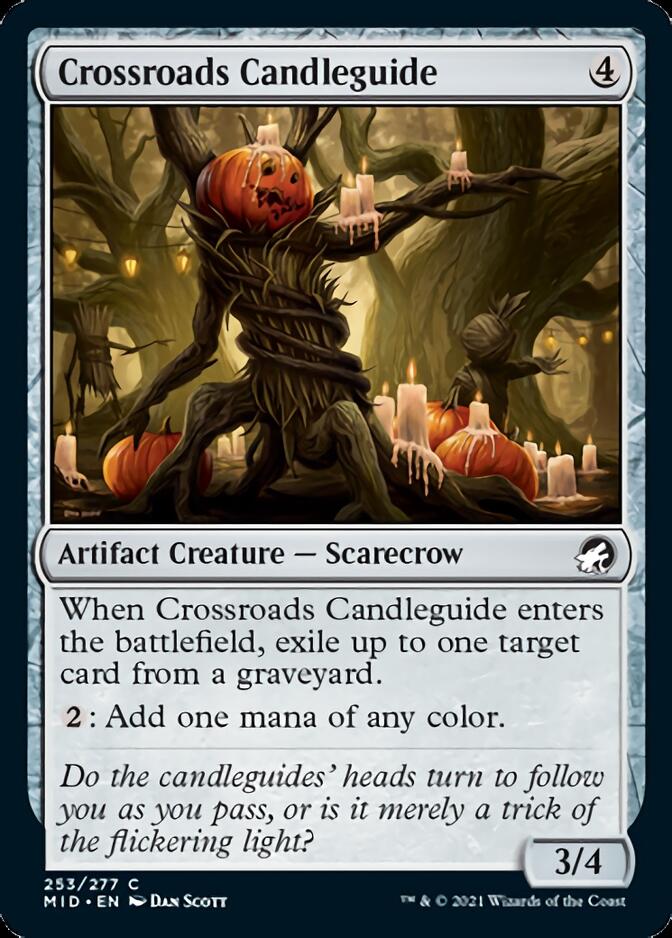 Crossroads Candleguide [Innistrad: Midnight Hunt] Foil