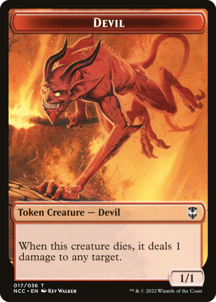 Devil  [New Capenna Commander Tokens]
