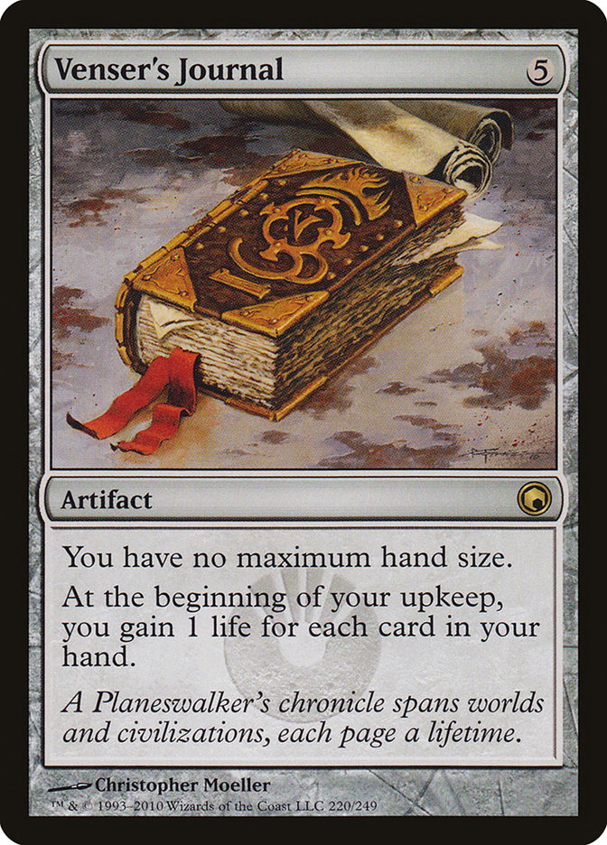 Venser's Journal [Scars of Mirrodin] Foil