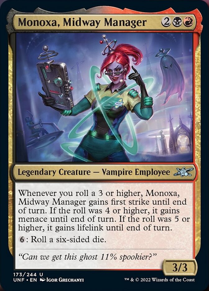 Monoxa, Midway Manager [Unfinity] Foil