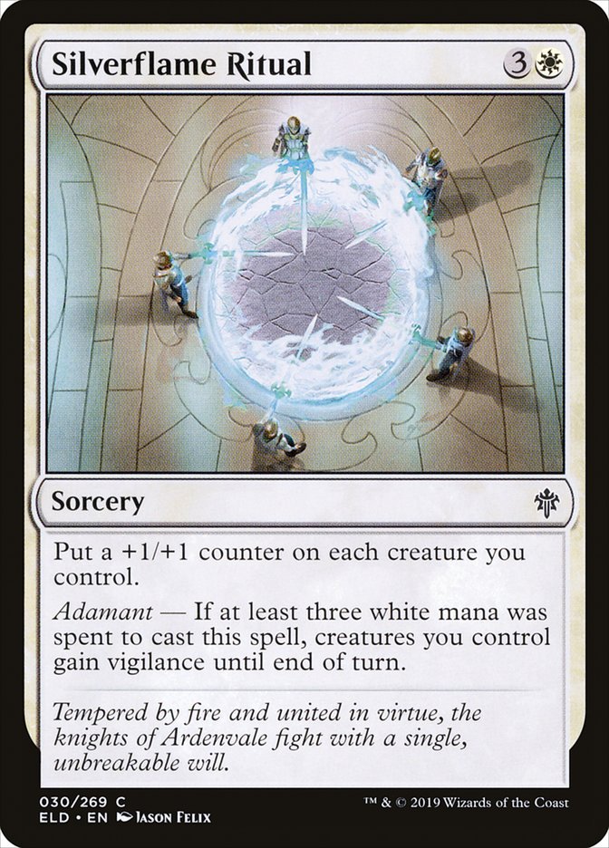 Silverflame Ritual [Throne of Eldraine] Foil