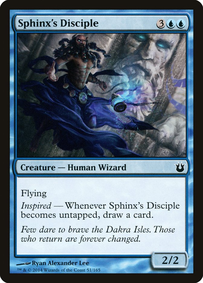 Sphinx's Disciple [Born of the Gods] Foil