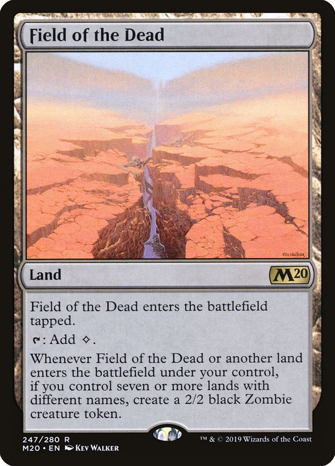 Field of the Dead [Core Set 2020] Foil