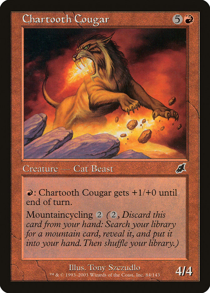 Chartooth Cougar [Scourge] Foil