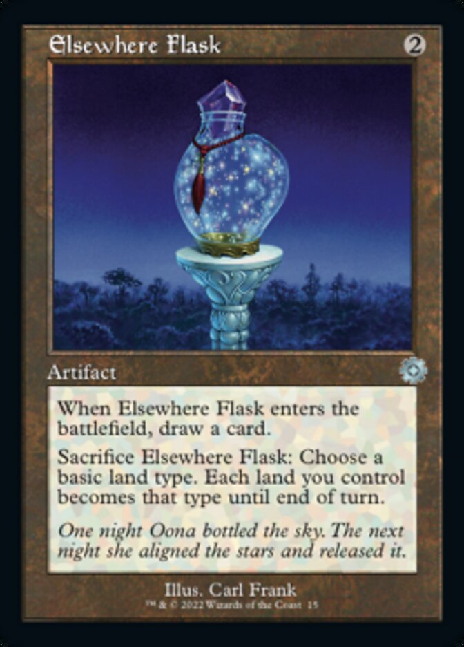 Elsewhere Flask (Retro) [The Brothers' War Retro Artifacts] Foil