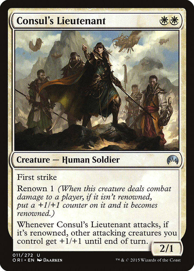 Consul's Lieutenant [Magic Origins] Foil