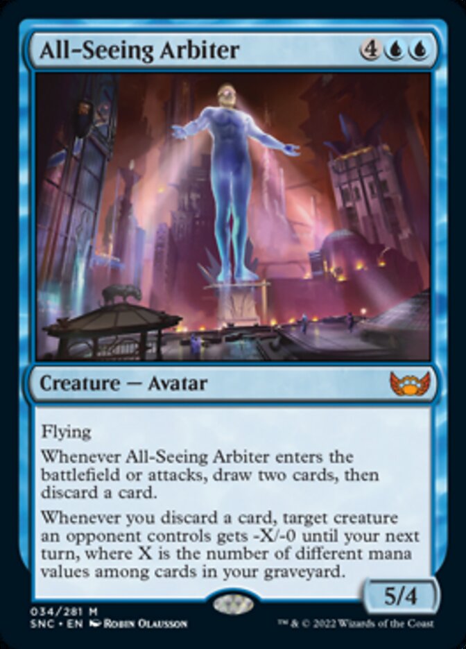 All-Seeing Arbiter [Streets of New Capenna] Foil