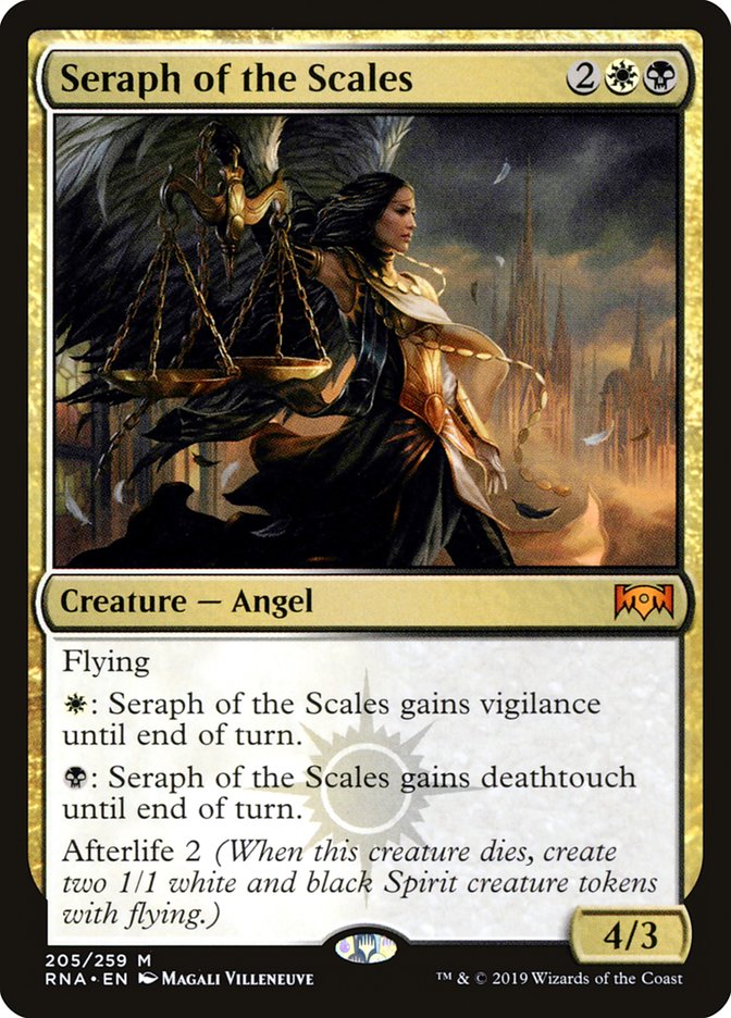 Seraph of the Scales [Ravnica Allegiance] Foil