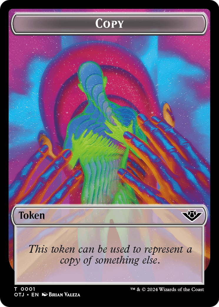 Copy  [Outlaws of Thunder Junction Tokens]