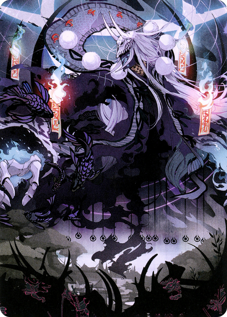 Echo of Death's Wail // Echo of Death's Wail  [Neon Dynasty Art Series] (Borderless)