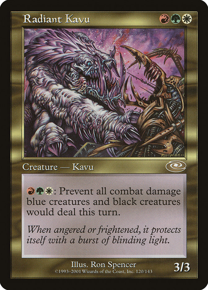 Radiant Kavu [Planeshift] Foil