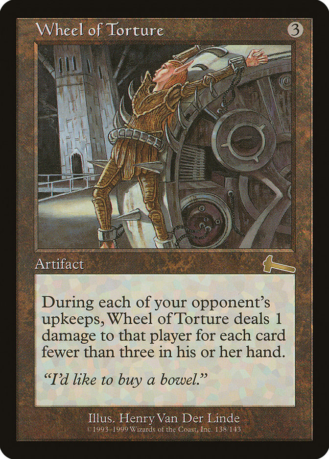 Wheel of Torture [Urza's Legacy] Foil