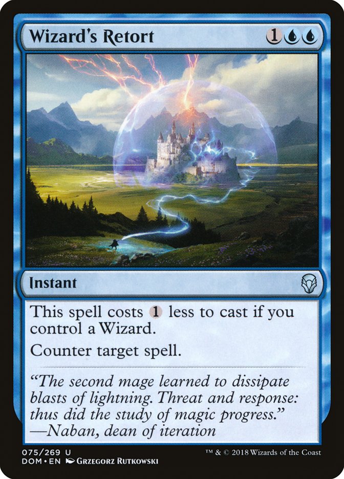 Wizard's Retort [Dominaria] Foil