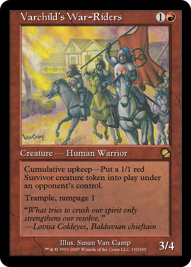 Varchild's War-Riders  [Masters Edition]