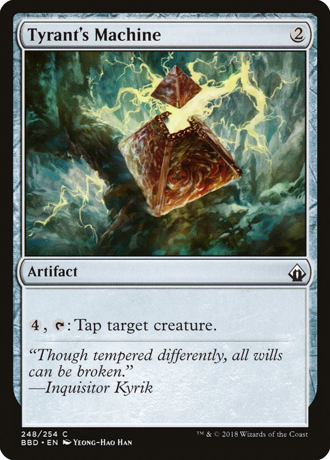 Tyrant's Machine [Battlebond] Foil