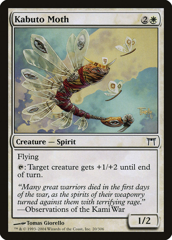 Kabuto Moth [Champions of Kamigawa] Foil