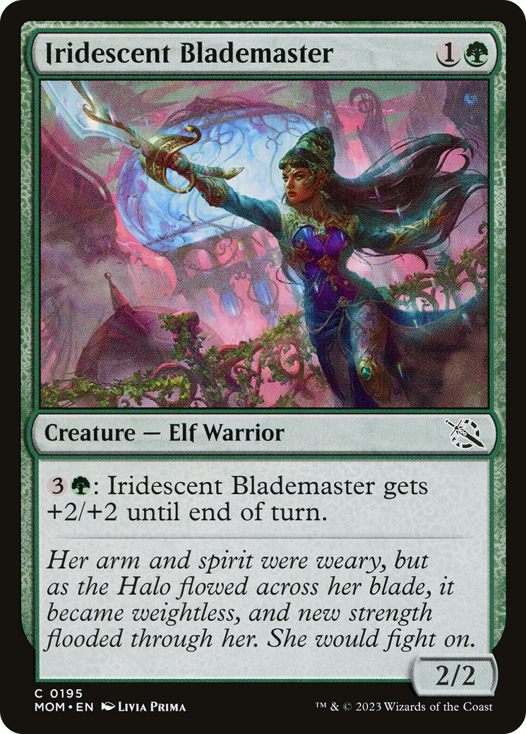 Iridescent Blademaster [March of the Machine] Foil