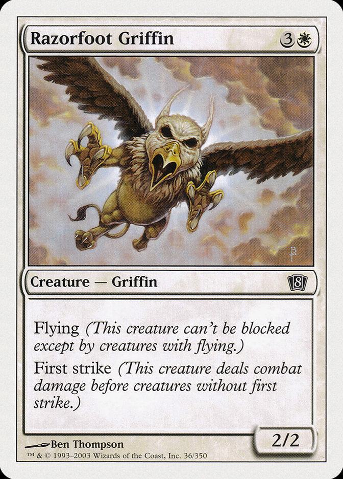 Razorfoot Griffin [Eighth Edition] Foil