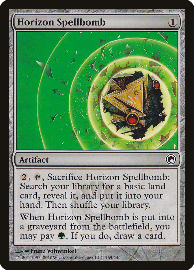 Horizon Spellbomb [Scars of Mirrodin] Foil