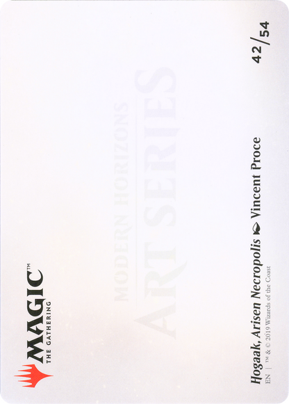 Hogaak, Arisen Necropolis // Hogaak, Arisen Necropolis  [Modern Horizons Art Series] (Borderless)