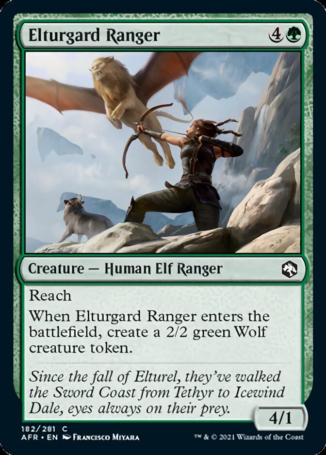 Elturgard Ranger [Dungeons & Dragons: Adventures in the Forgotten Realms] Foil