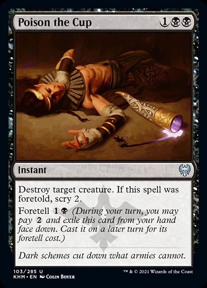 Poison the Cup [Kaldheim] Foil