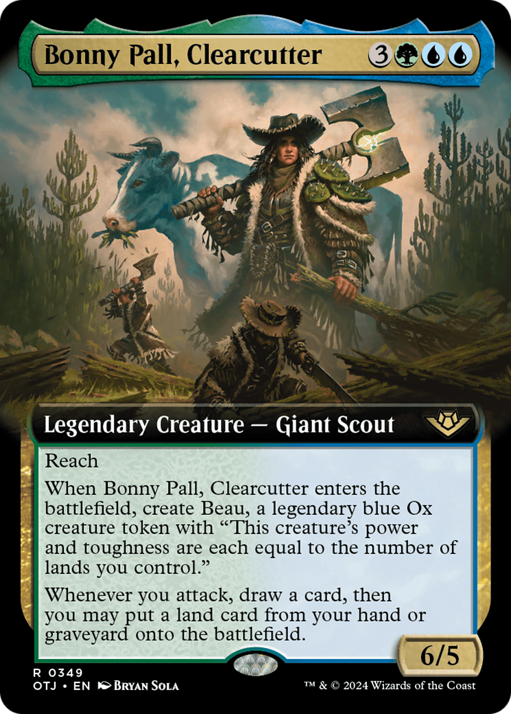 Bonny Pall, Clearcutter (Extended Art) [Outlaws of Thunder Junction] Foil