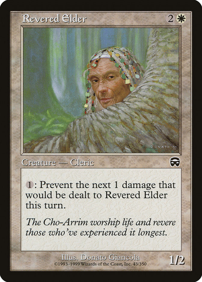 Revered Elder [Mercadian Masques] Foil
