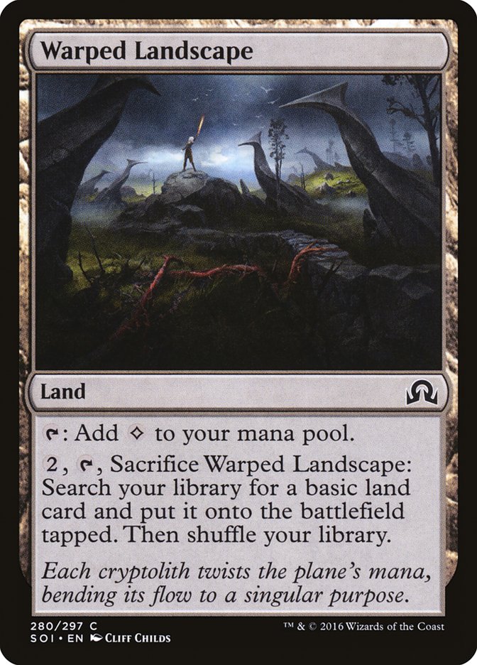 Warped Landscape [Shadows over Innistrad] Foil
