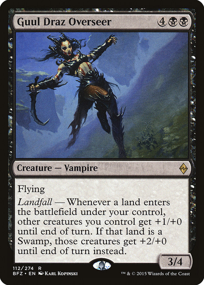Guul Draz Overseer [Battle for Zendikar] Foil