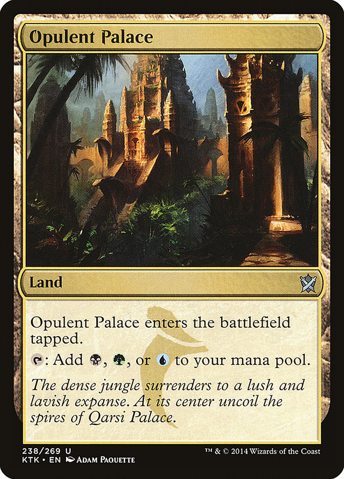 Opulent Palace [Khans of Tarkir] Foil