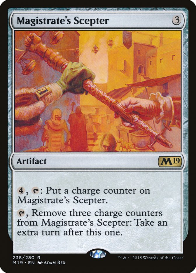 Magistrate's Scepter [Core Set 2019] Foil