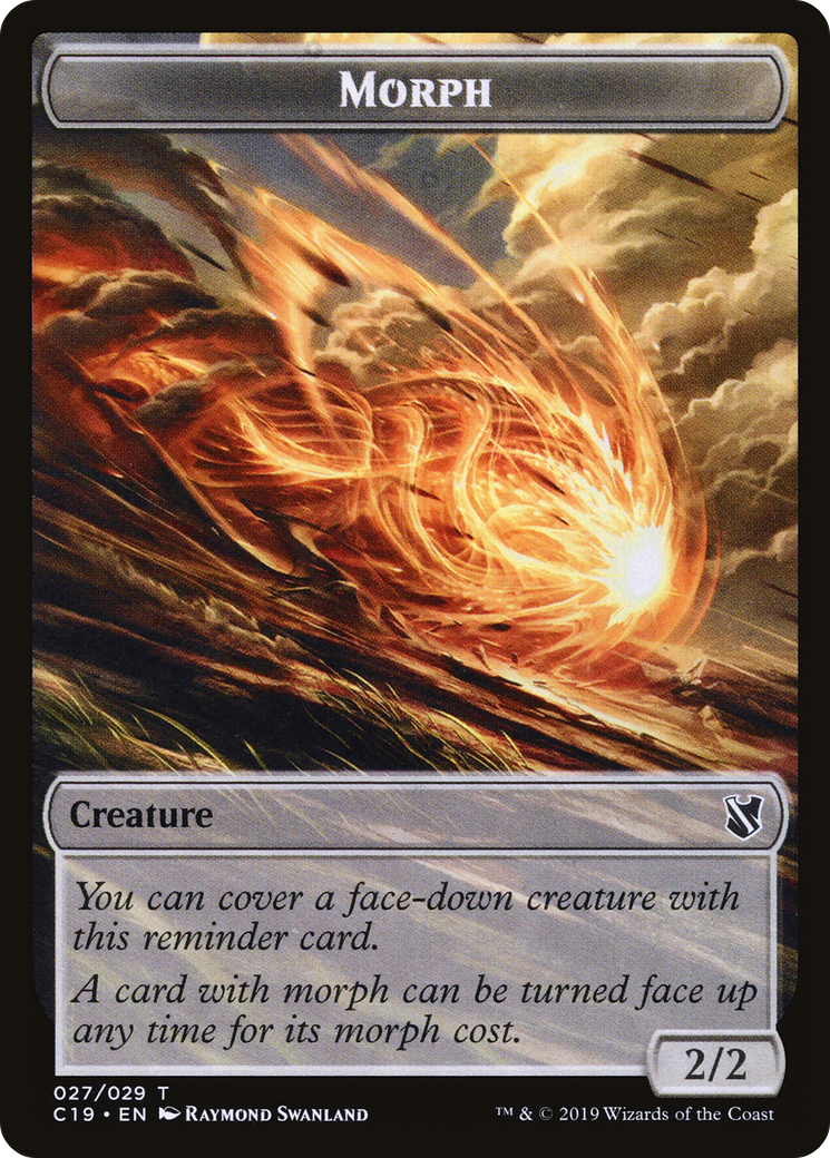 Morph  [Commander 2019 Tokens]
