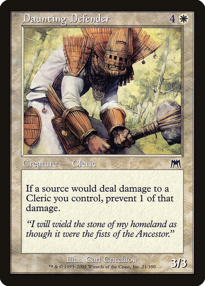 Daunting Defender [Onslaught] Foil