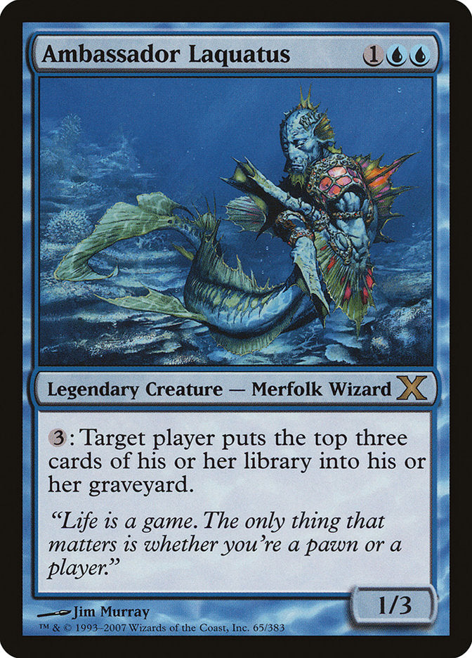 Ambassador Laquatus [Tenth Edition] Foil