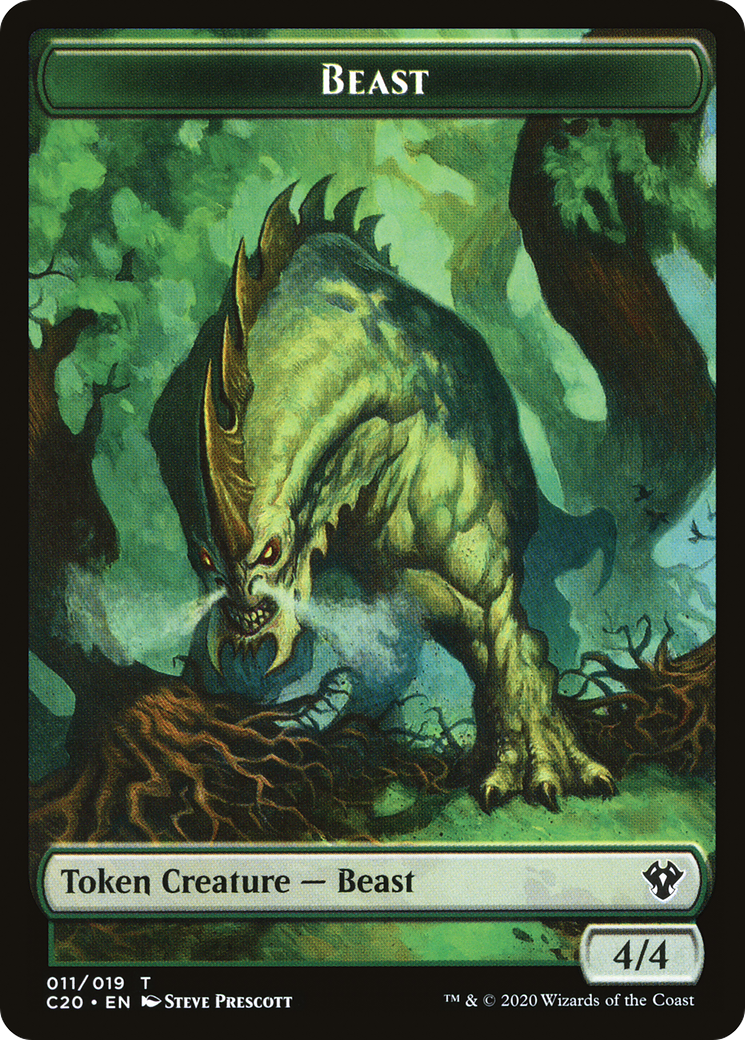 Beast  [Commander 2020 Tokens]