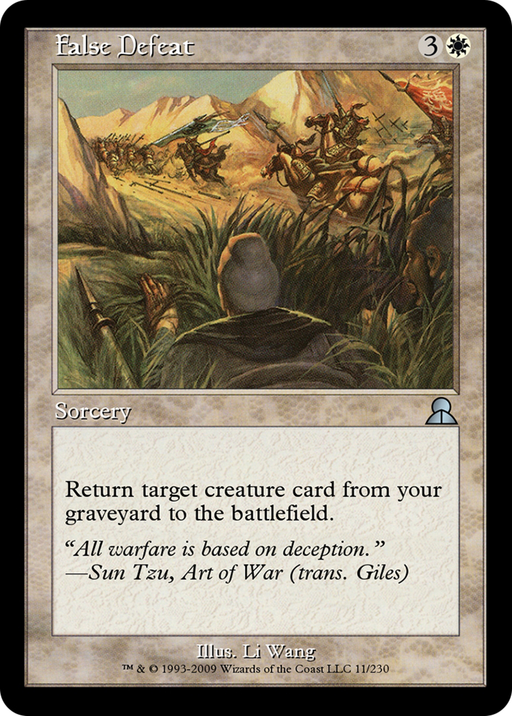 False Defeat  [Masters Edition III]